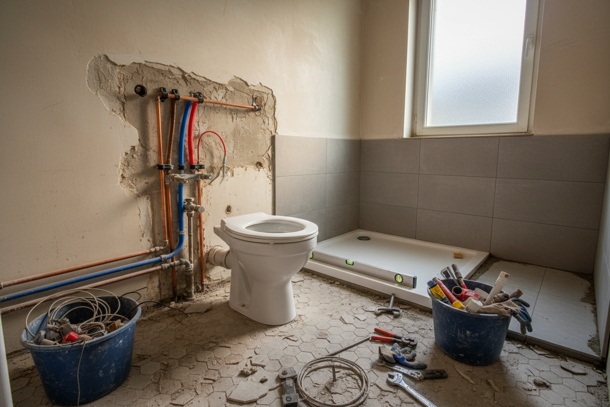 Installation et rénovation de salle de bain à Agen